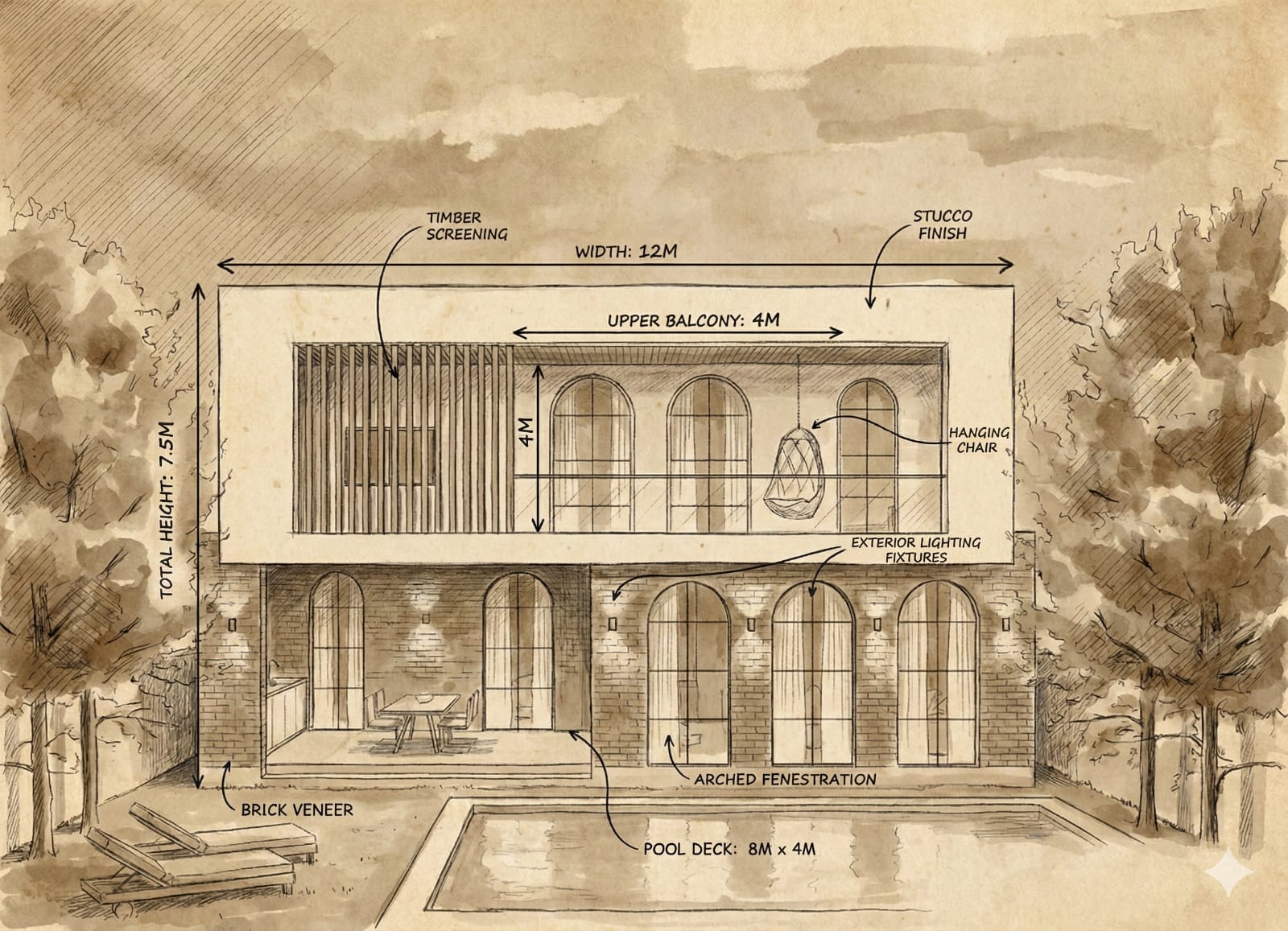 The Brick & Beam Residence